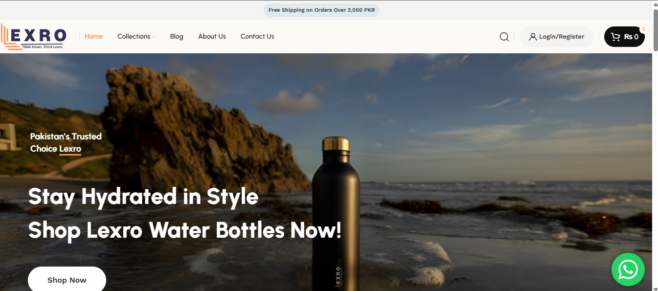 Exro website design by growistan