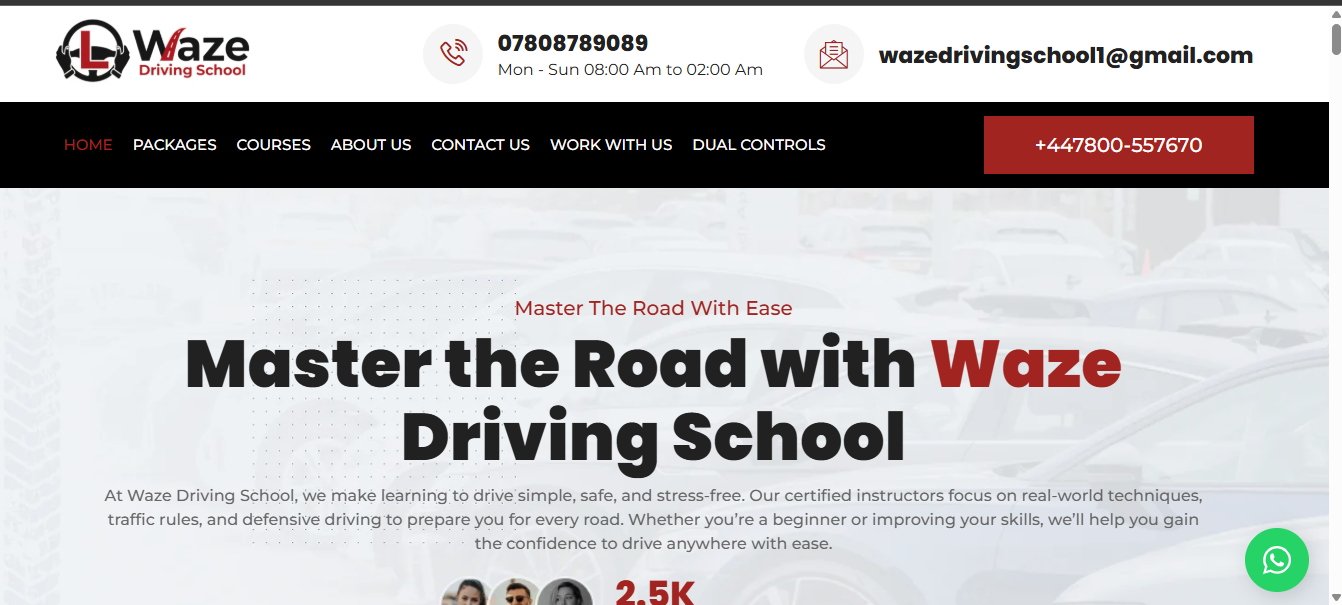 Master the road with waze driving school