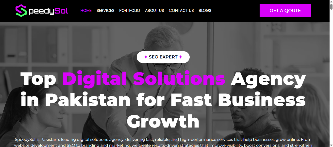 Top digital solution in Pakistan