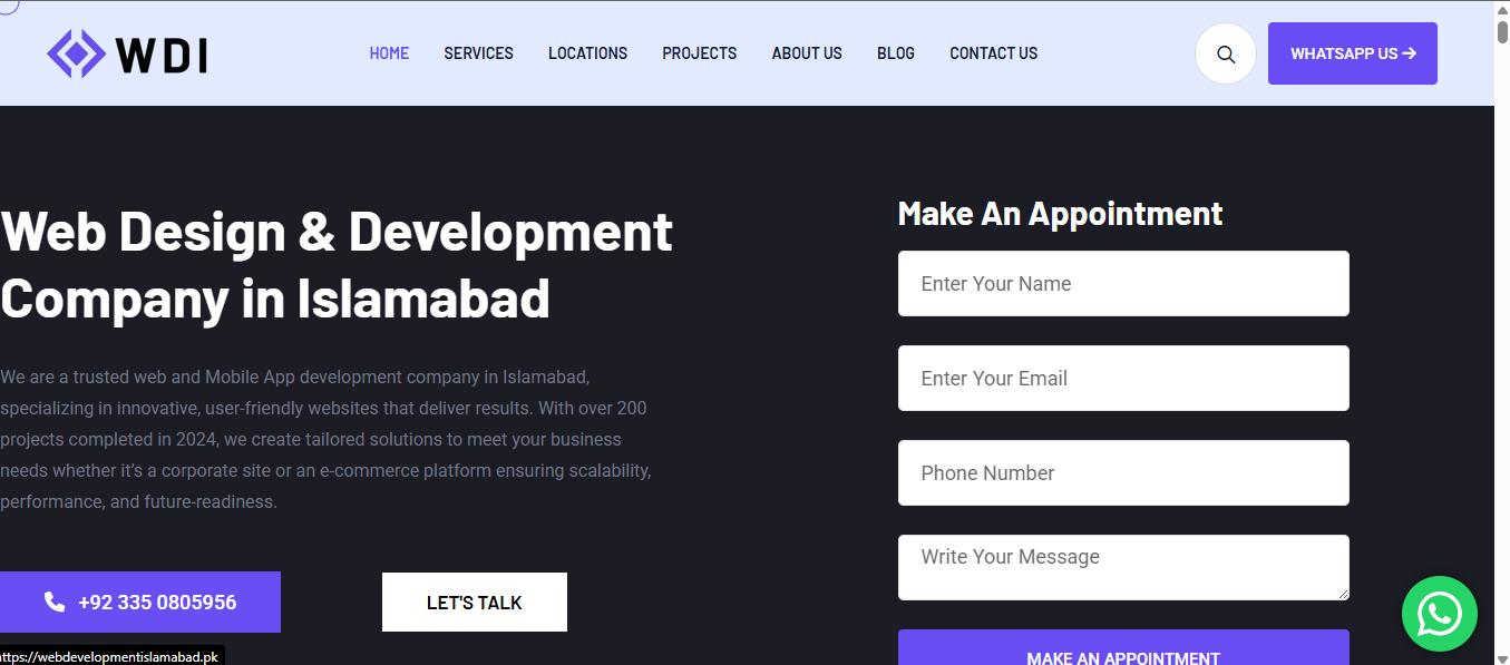 Web design and deveolping company in pakistan