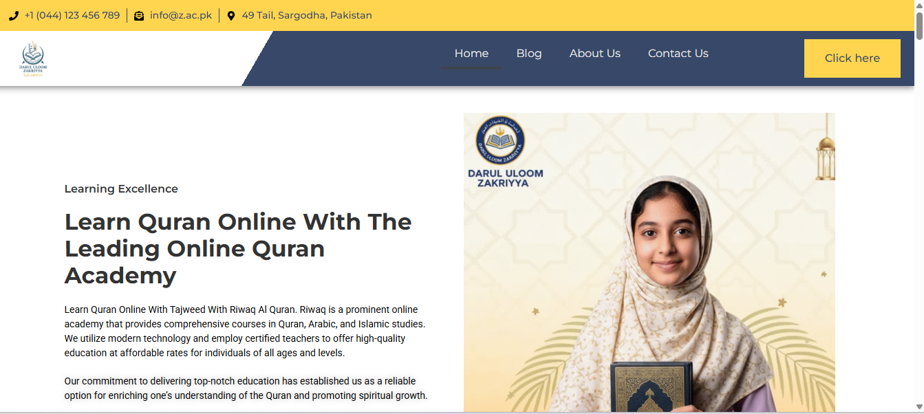 learn online quran website